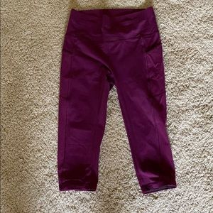 Lulu lemon cropped leggings